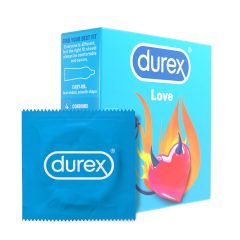 Durex Condom Love - Preservativo Easy-on (4 pezzi)