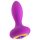 Oh My Gem - plug anale vibrante con gemma (viola)