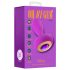 Oh My Gem - plug anale vibrante con gemma (viola)