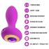 Oh My Gem - plug anale vibrante con gemma (viola)