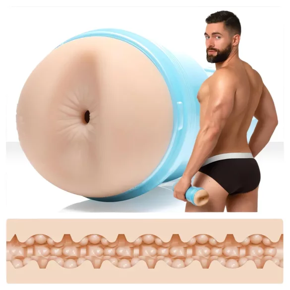 Fleshjack Griffin Barrows - masturbatore realistico anale - silicone color carne