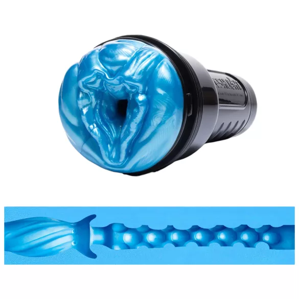 Fleshlight - masturbatore alieno - silicone blu