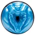 Fleshlight - masturbatore alieno - silicone blu