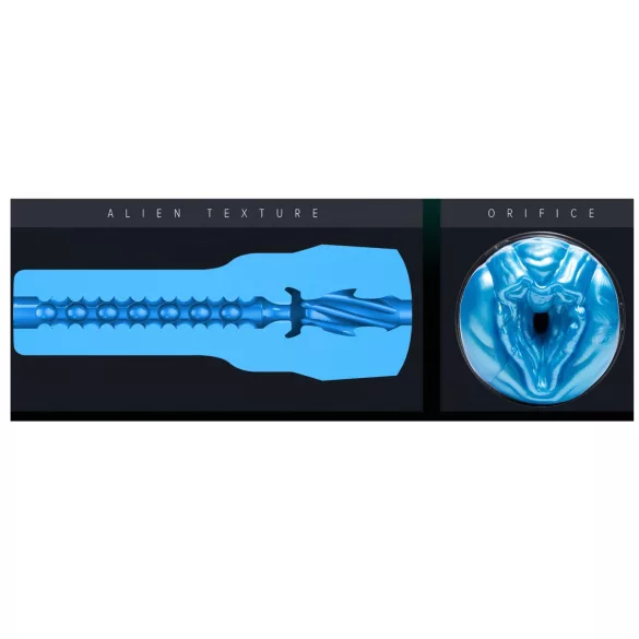 Fleshlight - masturbatore alieno - silicone blu