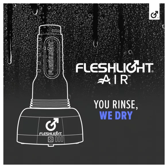 Fleshlight Air - asciugatore automatico per masturbatore (nero)