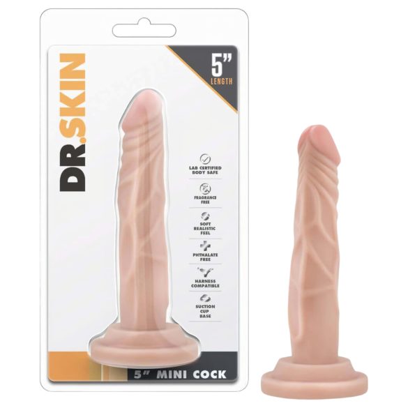 Dr. Skin 5 - Dildo realistico con ventosa - naturale (14,5cm)