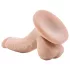 Dr. Skin 4 - dildo realistico con testicoli e ventosa - pelle naturale 12cm
