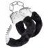 Temptasia Cuffs - manette peluche - nero