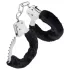 Temptasia Cuffs - manette peluche - nero