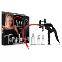   Blush Temptasia - set professionale di pompe per clitoride (nero)