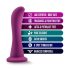 Temptasia Bellatrix - dildo con ventosa - silicone viola