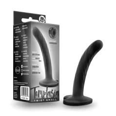   Temptasia Twist Small - dildo con ventosa e forma a spirale - nero