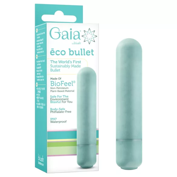Gaia Eco M - vibratore a bacchetta ecologico (turchese) - medio