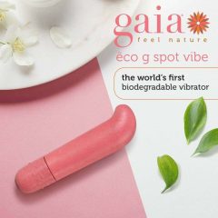 Vibratore Eco-friendly Gaia per Punto G (corallo)