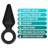 Anal Adventures Platinum S - plug anale piccolo - silicone nero