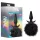 Anal Adventures Platinum - plug anale con coda di coniglio - nero
