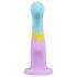 Cuore Dorato - Dildo Ventosa Multicolor