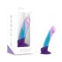 Dildo colorato Purple Haze con ventosa