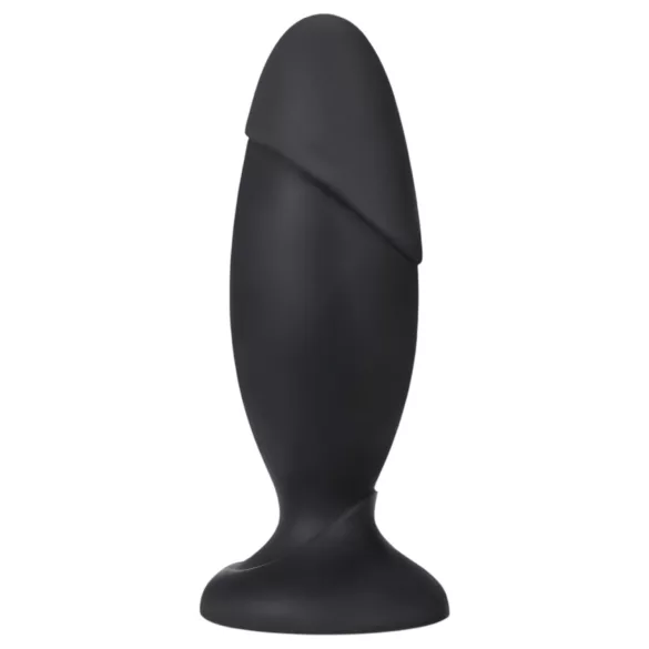 Anal Adventures Platinum Rocket - plug anale grande - nero