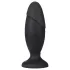Anal Adventures Platinum Rocket - plug anale grande - nero