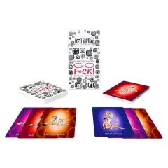 Mazzo di carte Kama Sutra - GO F*CK (52 carte)