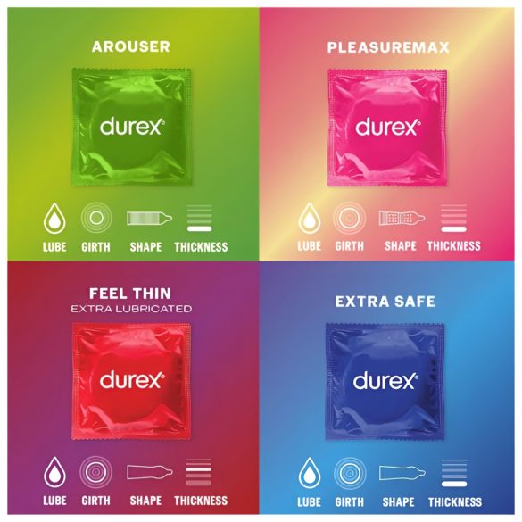 Durex Surprise Me - pacchetto preservativi (40pz)