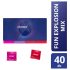 Durex Esplosione Divertente - pacchetto discreto di preservativi (40 pezzi)
