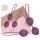 Set di Geisha Balls Engily Ross Kelly a 2 Pezzi (Viola)