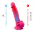 Silexd - vibratore realistico con testicoli e ventosa - telecomando - rosa