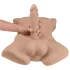 Silexd Apollo - masturbatore torso maschile - pelle scura naturali
