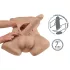 Silexd Apollo - masturbatore torso maschile - pelle scura naturali