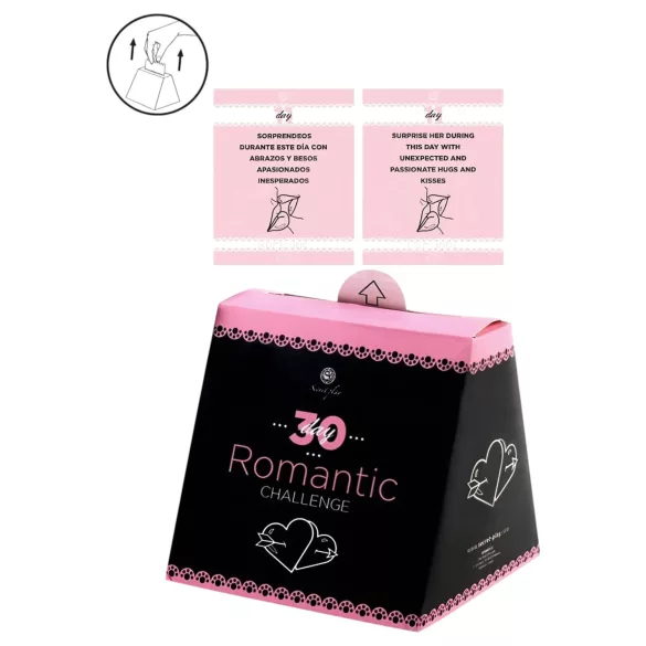 Secret Play Sfida Romantica di 30 Giorni - gioco di carte con sfide romantiche (inglese, spagnolo)