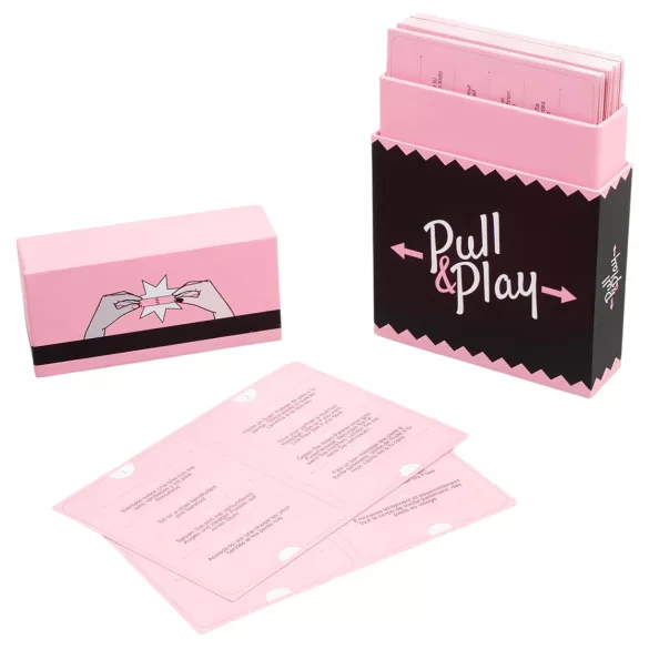 Secret Play Pull & Play - gioco di carte erotico per coppie (50 carte) - in 7 lingue
