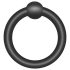 Addicted Toys - Set di anelli fallici in silicone - 7 pz (nero)