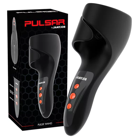 JamyJob - vibratore glande pulsante - nero