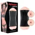 JamyJob - masturbatore doppio vagina e anale - colore naturale