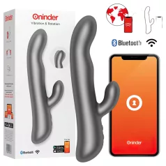   Oninder Oslo - vibratore con braccio rotante per il clitoride (nero)