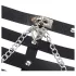 Subblime - harness con catena - nero
