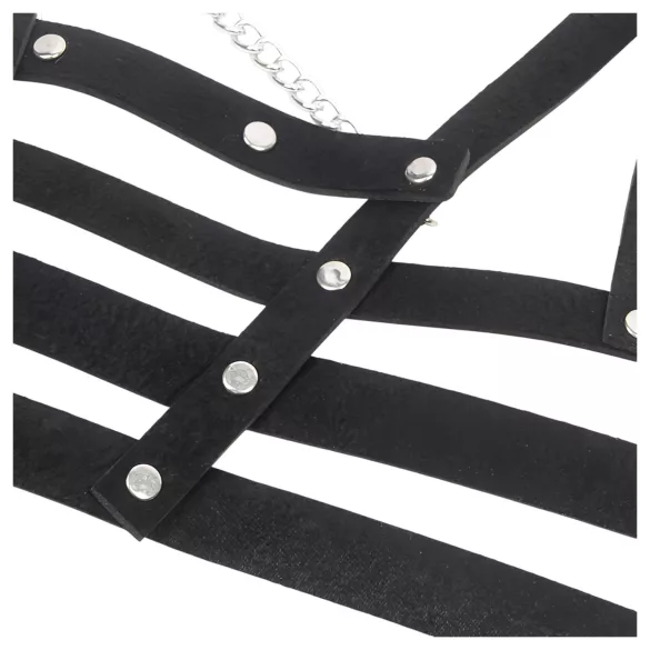 Subblime - harness con catena - nero