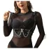 Subblime - harness con catena - nero