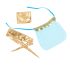 Subblime - Costume trasparente stile indiano - (blu)