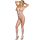 Subblime 951740 - audace body in rete con fiocco - (bianco) - S-L