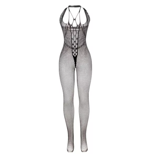 Subblime 951788 - tuta in rete con scollatura profonda (nero) - S-L