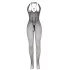 Subblime 951788 - tuta in rete con scollatura profonda (nero) - S-L