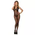 Subblime 951993 - body in rete con collare - nero - taglia S-L