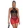 Subblime 952242 - abito rete sfumatura rossa - XS-M