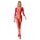 Subblime 952419 - tuta brillante con strass - (rosso) - S-L