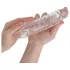 Addicted Toys - guaina per pene con anello per testicoli - 23cm trasparente