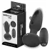 Addicted Toys - vibratore anale con lingua rotante - nero