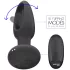 Addicted Toys - vibratore anale con lingua rotante - nero